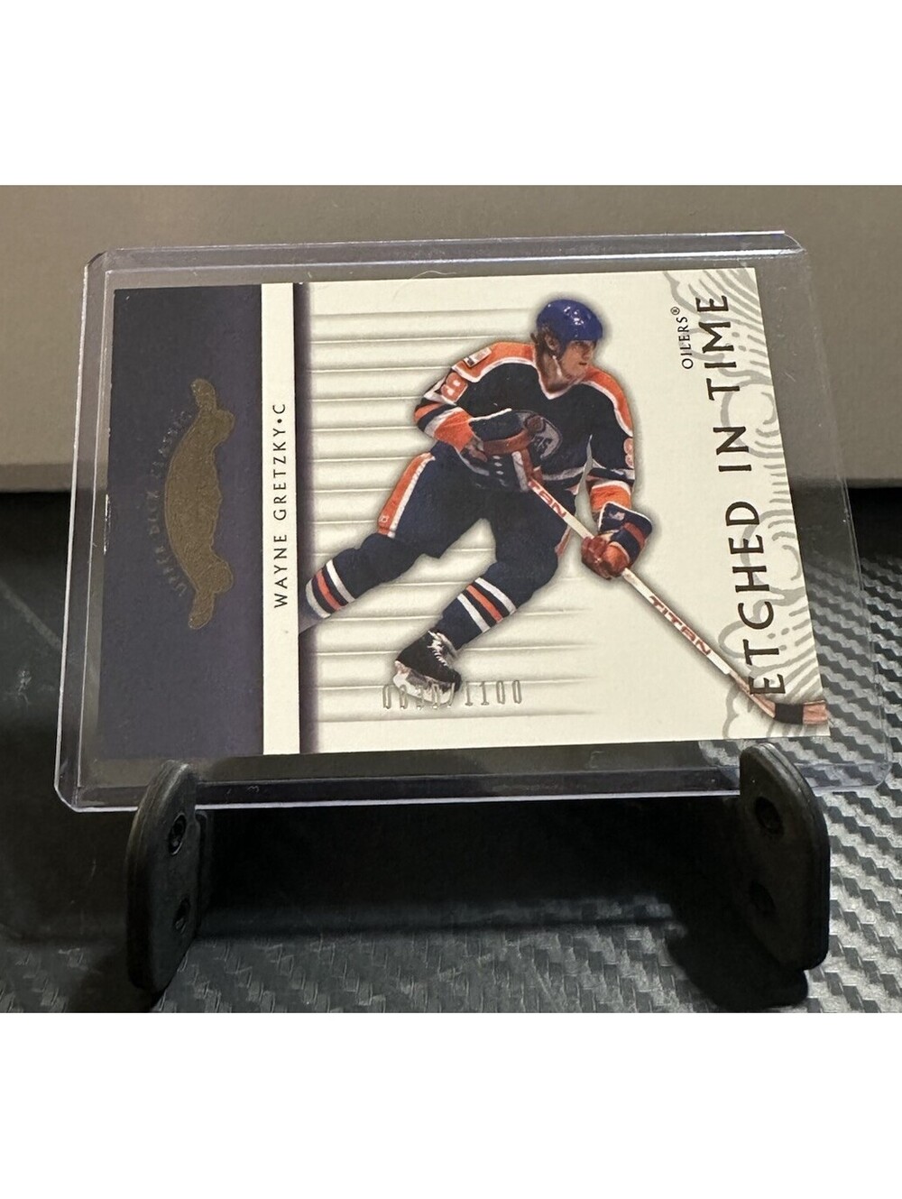 2002-03 Upper Deck Classic Portraits Etched In Time Wayne Gretzky #14 Insert